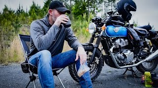 Coffee Ride ASMR  An Interceptor 650 Micro Adventure  Silent Vlog  Royal Enfield Scrambler [upl. by Ditmore494]