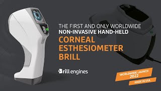 Corneal Esthesiometer Brill  First Portable NonInvasive handheld and Precise Aesthesiometer [upl. by Natek]