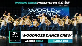 Woodrose Dance Crew  2nd Place Jr Winner Circle  World of Dance Manila Qualifier 2019  WODMNL19 [upl. by Atirrehs89]