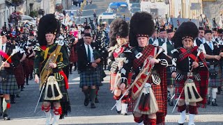 The ladies gentlemen lads and lasses of the Dufftown Highland Games 2013 [upl. by Berne]