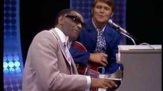 Glen Campbell amp Ray Charles  Cryin Time Live Goodtime Hour [upl. by Airetnohs]