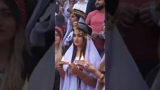 yazidi religion  yazidi girls  yazidi women  yazidi people  yazidi prayer [upl. by Alilad]