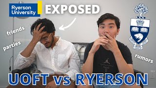 UOFT vs RYERSON  WHICH SCHOOL IS BETTER Toronto Metropolitan University  TMU [upl. by Poll]