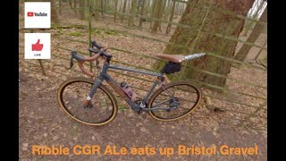 Ribble CGR ALe eats up Bristol gravel tracks [upl. by Benge]