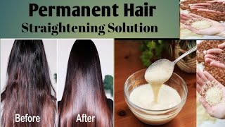 🔥Parmanent Hair Straightening Solution।। Diy Karatin treatment।। Secret Beauty Hubs [upl. by Kcirrek]