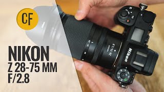 Nikon Z 2875mm f28 lens review with samples [upl. by Remus]