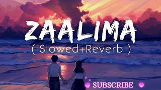 Zaalima   Slowed x Reverb Hindi song [upl. by Lusa]