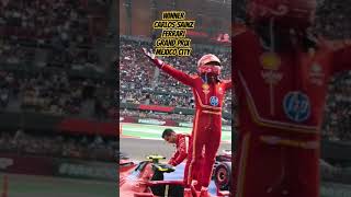 Winner Carlos Sainz Ferrari F1 Grand Prix Mexico City [upl. by Enyaw]