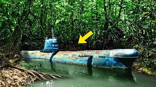 Abandoned WW2 Submarine Found In Rainforest When Cops Looking Inside They Immediately Turn Pale [upl. by Hardner]