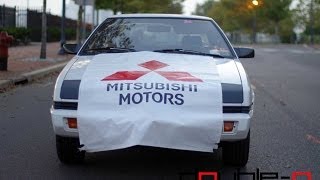 1985 Mitsubishi Starion LE Turbo Warm start STOCK [upl. by Asile667]