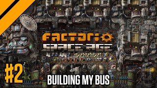 Factorio Space Age BEGINS Assembling the Bus [upl. by Snowber604]