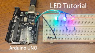 Arduino Tutorial LED Sequential Control Beginner Project [upl. by Audre38]