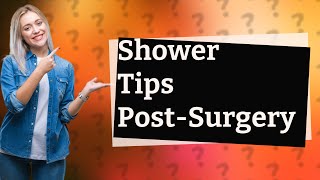 How do you shower after non weight bearing foot surgery [upl. by Anilasor904]