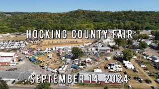 Hocking County Fair September 14 2024 drone view in 4K [upl. by Heathcote]