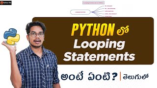 Looping Statements in Python  Iterative Statements in Python  For and While in Python [upl. by Jasik]