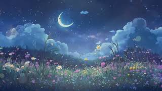 MEADOW SONG🎵 RELAXING SLEEP for INSOMNIA DEEP REST and STRESS RELIEF 💜 [upl. by Areyk665]