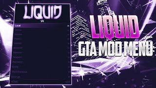 GTA 5 Online 168 Liquid Mod Menu  UPDATED Free Mod Menu GTA PC [upl. by Adiv]