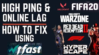 How To Use WTFast To Get Low Ping  Fix High Ping  Online Lag  Valorant  Hyperscape  Cod Warzone [upl. by Keg439]