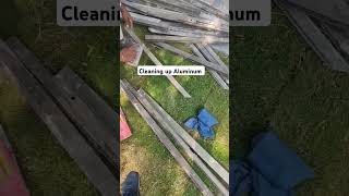 Aluminum window dismantle [upl. by Hymie]