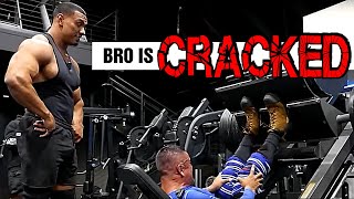 BRO IS CRACKED OUT  Larry Wheels amp El Campeon [upl. by Benedicta]