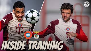 How we prepare for Benfica  Inside Training Champions League [upl. by Placeeda]