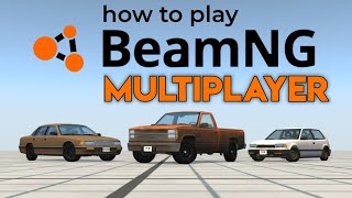 How to play BeamNGdrive Multiplayer Online Step by Step Guide [upl. by Fanchon]