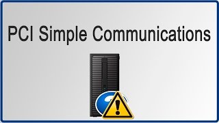 PCI Simple Communications проблема windows [upl. by Reel653]