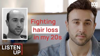 “I Started Losing My Hair At 20”  Listen Up  ABC Science [upl. by Stoops]