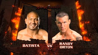 Story of Batista vs Randy Orton  Armageddon 2008 [upl. by Laubin233]