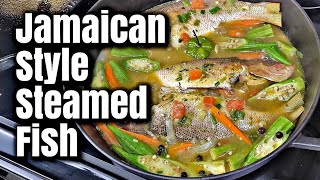 Jamaican Style Steam fish with Coconut milk [upl. by Adebayo]