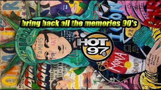 Hot 97 NYC Sat Night Dance Party bring back all the memories 90s 4 hours nonstop music [upl. by Nnyltiac]