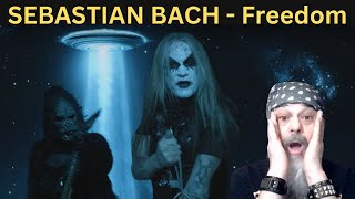 Metal Dude  Musician REACTION  SEBASTIAN BACH  quotFreedomquot OFFICIAL MUSIC VIDEO [upl. by Carey840]