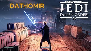 STAR WARS Jedi Fallen Order PART 49 DATHOMIR ENTER THE CRUMBLED RUINS [upl. by Efeek]