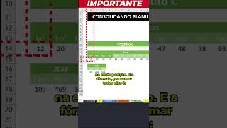 Fórmula 3D no Excel para consolidar planilhas [upl. by Ikilisav]