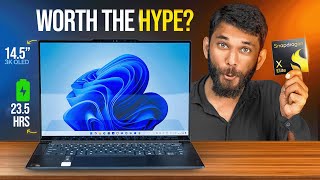 I Tried Most Hyped Snapdragons Laptop For 10 Days Ft Lenovo Yoga Slim 7x [upl. by Oninotna]