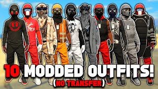 How To Get 10 GTA 5 Modded Outfits No Transfer Glitch [upl. by Nadine]