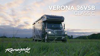 2024 Renegade RV Tour Verona 36VSB  Class C Motorhome [upl. by Ailyn]