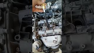 تشخيص مشكل ليراطي كومبيسيون محرك فابيا Fabia 12 [upl. by Ramahs]