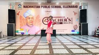 LONG LACHI  KIDS DANCE PERFORMANCE  TEACHER DAY CELEBRATION  NACHIKETAN PUBLIC SCHOOL  ELLENABAD [upl. by Lehsar]