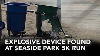 Explosive device found at Seaside Park 5k run [upl. by Arratahs561]