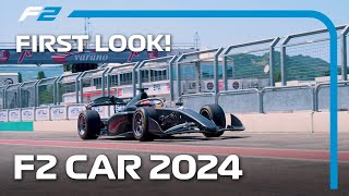 FIRST LOOK Formula 2s New 2024 Car  Varano Shakedown [upl. by Ayimat]