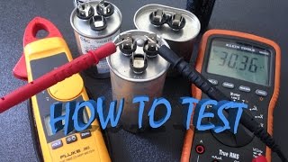 How to test capacitor [upl. by Nannaihr]