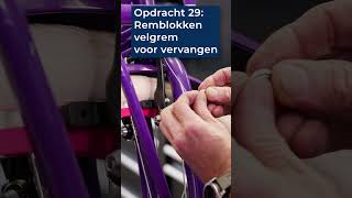 Remblokken Voor VBrake Vervangen Veilige Stops voor Je Stadsfiets fietsenmaker fietsreparatie [upl. by Faus]