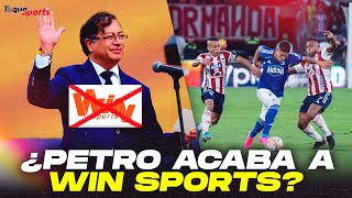 😱 ¿FÚTBOL COLOMBIANO GRATIS LA PROPUESTA de PETRO QUE ACABARÍA MONOPOLIO de WIN SPORTS ❌ [upl. by Ailssa759]