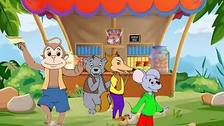 Ek Bandar Ne Kholi Dukan  02 Hindi Animation Song  Nursery Rhymes amp Kids Songs  Rhyme Time Kids [upl. by Ahseka]