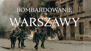 BOMBARDOWANIE PRZEDWOJENNEJ WARSZAWY  FILM W KOLORZE I Z DZWIĘKIEM  50 FPS [upl. by Immak665]