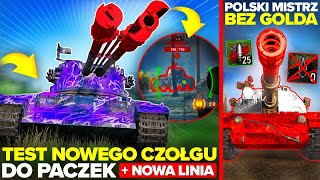 TEST NOWEGO CZOŁGU z PACZEK ŚWIĄTECZNYCH  NOWA LINIA i REKORD POLAKA bez GOLDA [upl. by Fidelis]