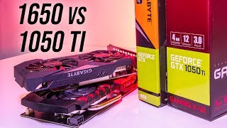 Nvidia GTX 1650 vs 1050 Ti  18 Games Compared [upl. by Ahsienahs]