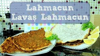 Lahmacun nasıl yapılır  Kolay Lahmacun  Yemek Tarifi [upl. by Steere]