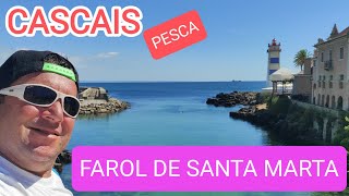 PESCA🎣FAROL DE SANTA MARTA 🙏CASCAIS🎣🐟 [upl. by Wilda]